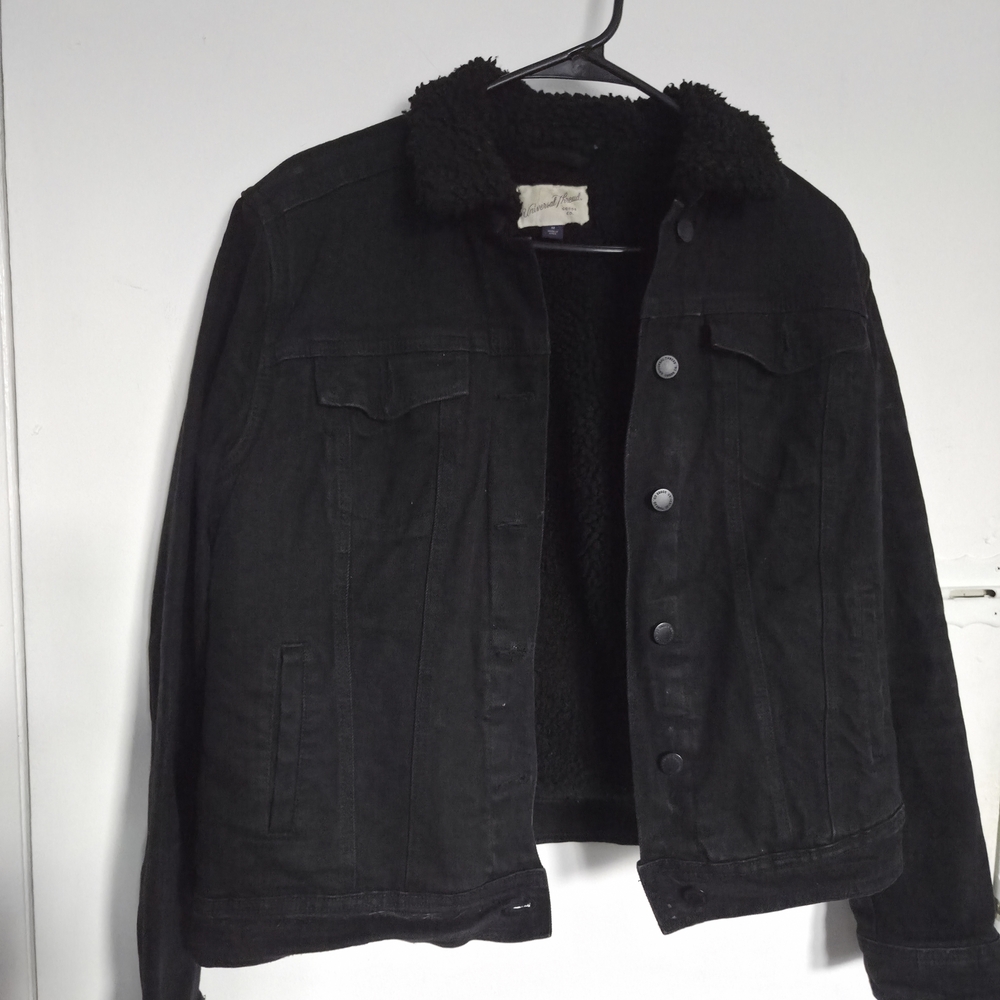 Men's Black Denim Jacket